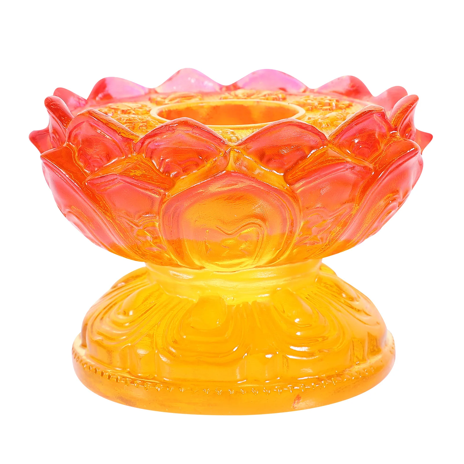 قاعدة عجلة الصلاة حامل الراتنج على شكل اللوتس لحامل بوذا سطح المكتب المستقر الدعم الديني ديكور المنزل