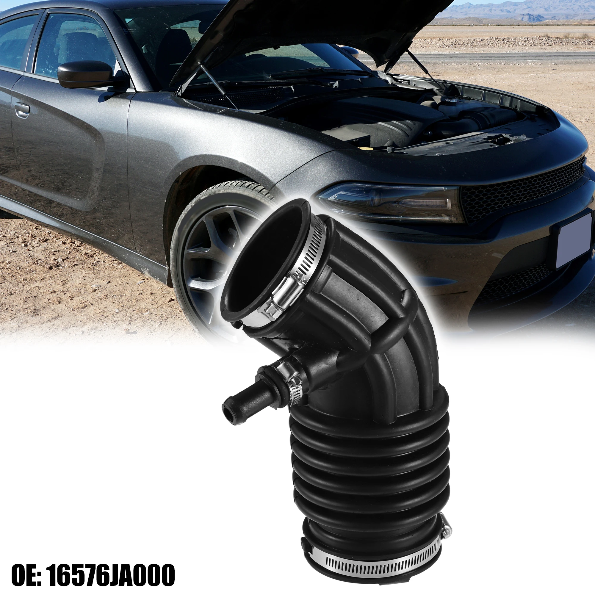 UXCELL-Tubo de admisión de aire para Nissan Altima, manguera de repuesto No.16576JA000, 4 cilindros, 2.5L, 2007-2013, 1 piezas