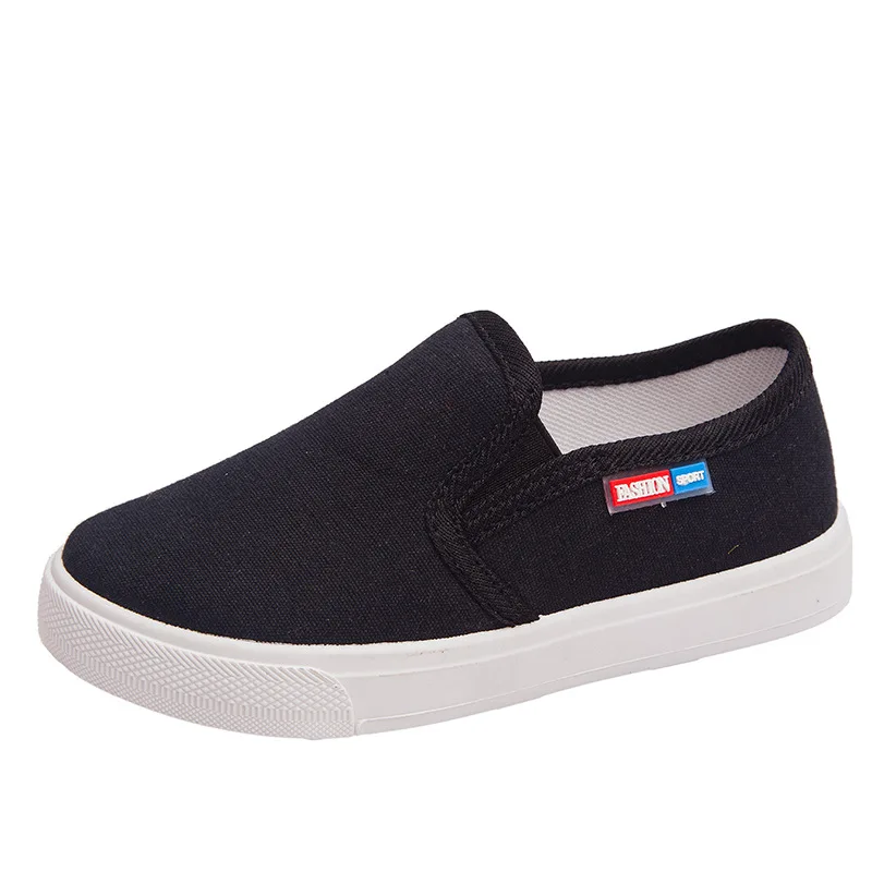 School Children Canvas Shoes Fashion Unisex Kids Casual Shoes for Boys Girls Children's Sneakers Soft Breathable All-Match White image 5