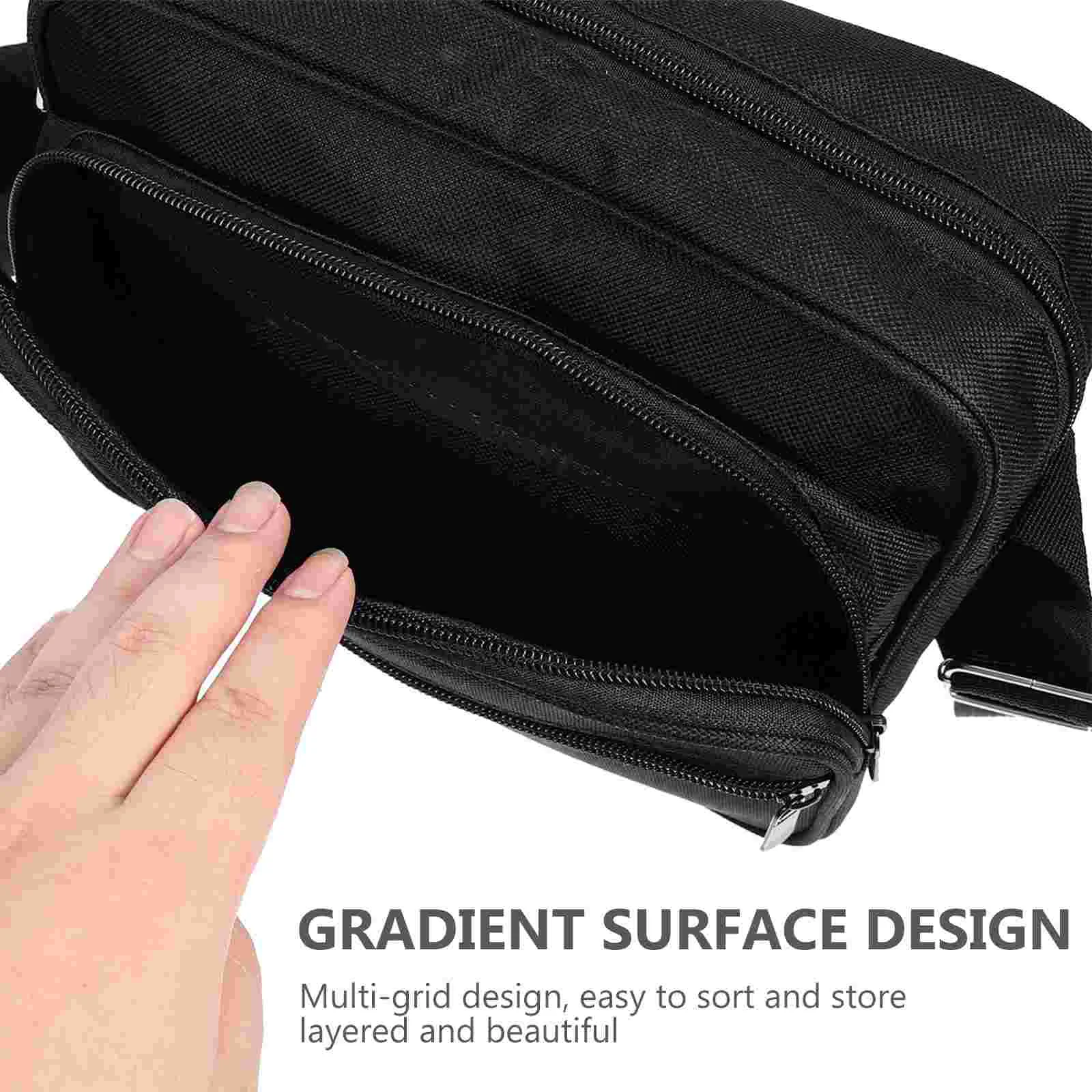 Imagem -04 - Multipurpose Ajustável Canvas Tool Bolsa Reparação Técnico Crossbody Carrying Organizer