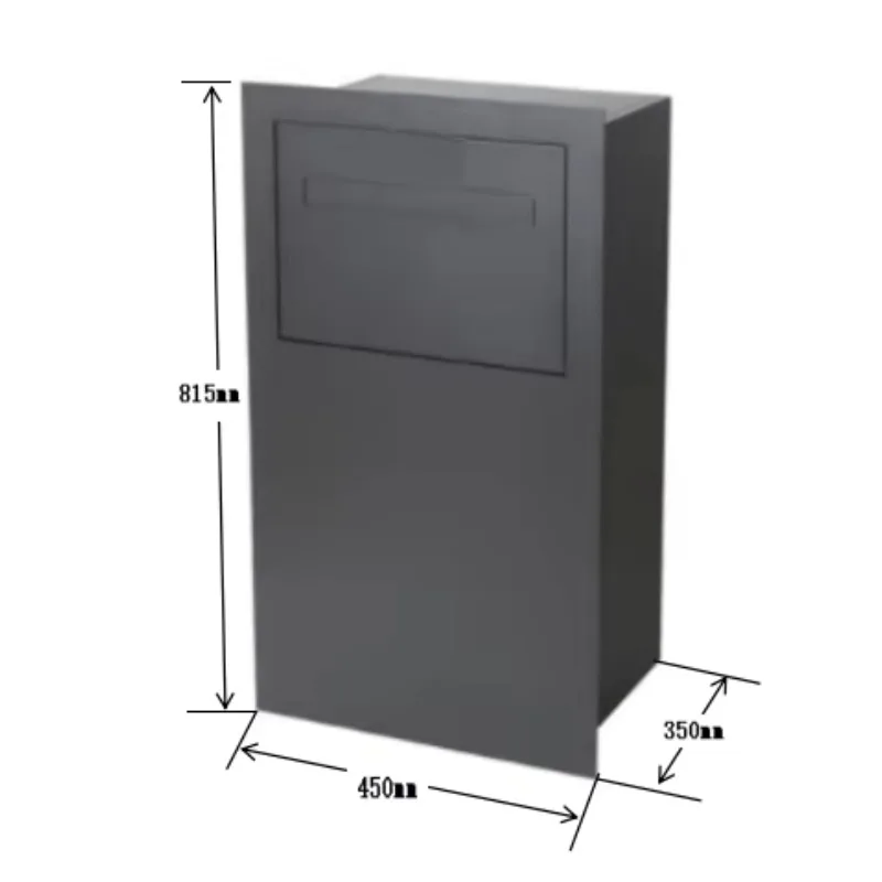 Packages Parcel Drop Box  Parcel Delivery Box Large Parcel Fence/Brick