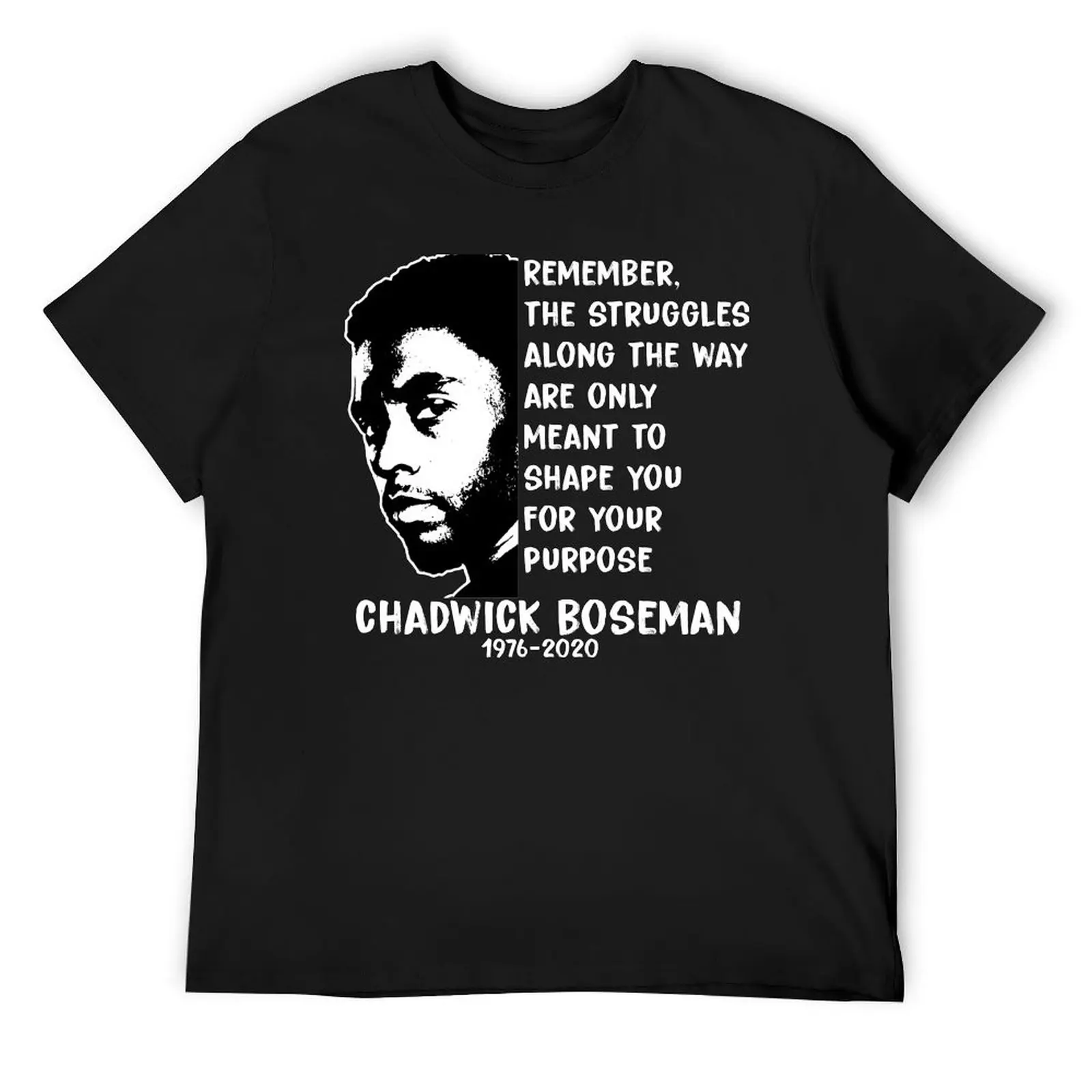 

Rest In Peace Chadwick Boseman T-Shirt summer tops anime clothes blue archive Short sleeve tee mens clothing