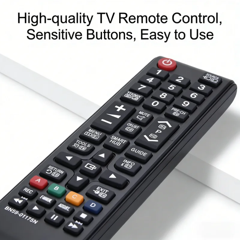 Universal BN59-01175N High-Quality Replacement Remote Control for Samsung Smart TV 4K 3D HDTV with Learning Function