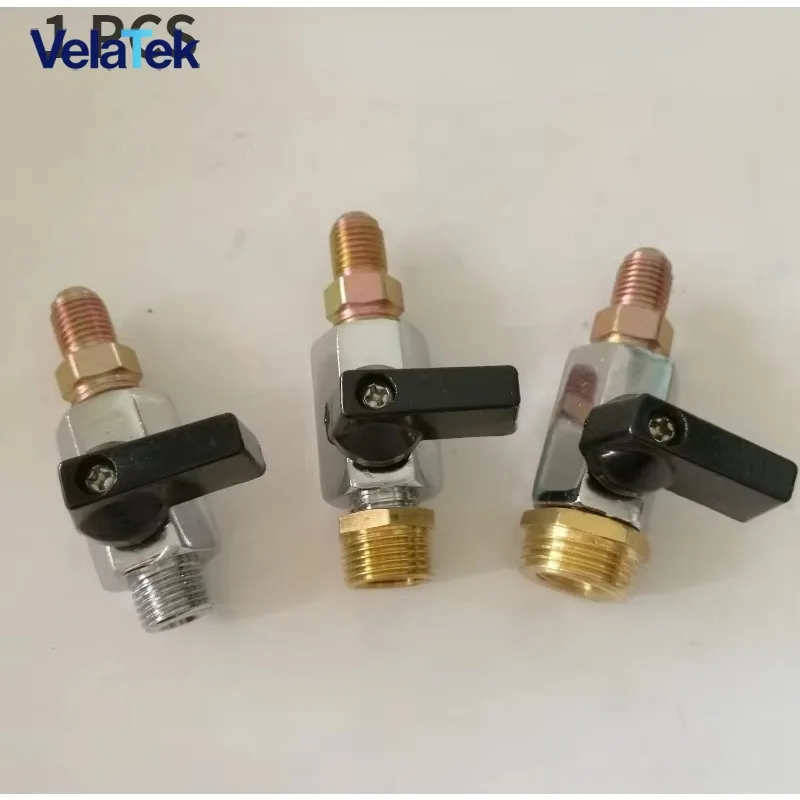1PC Vacuum Pump Inlet Valve Switch & Inlet Nozzle, Pneumatic Mini Ball Valve Connector for 1/2/3/4L Air Pump