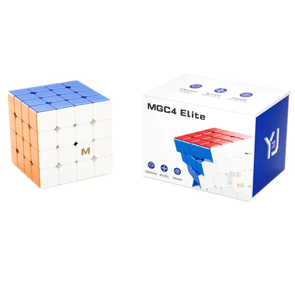 

YJ Magic Cube Yongjun MGC4 Elite 4x4 Magnetic Magic Cube 4x4x4 Professional Speed Cubes Puzzle Cubo Magico Toy For Kids Gift