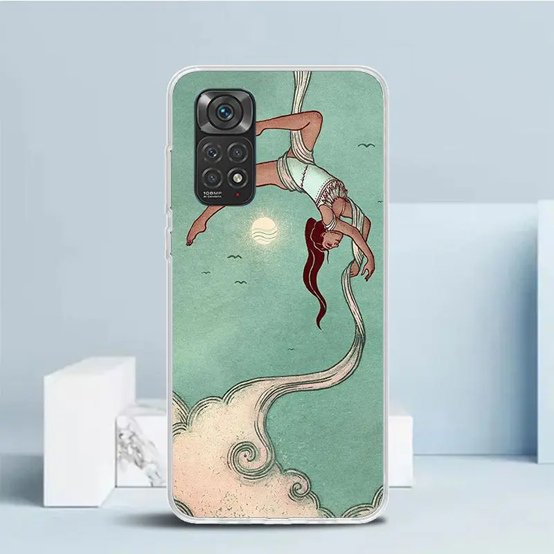 Pole Dancer Dancing Phone Case For Xiaomi Redmi Note 13 12S 12 11S 11 11T 11E Pro Plus 10S 10 9S 9 8T 8 7 + Soft TPU Back Cover