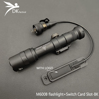 Sotac Tactical SF M300 M600 M600B Flashlight Airsoft Weapon Light With CNC Pocket Panel Slot Fit MLOK 20MM Rail Scout Light Set