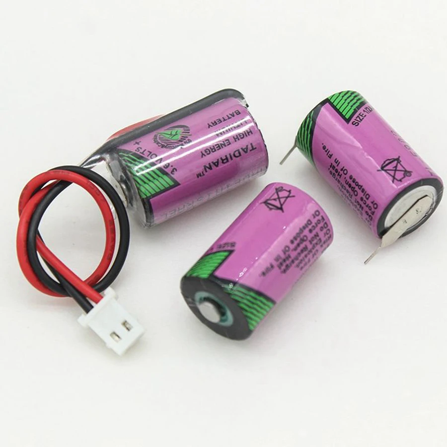 2pcs/lot TL-5902 3.6V 1/2AA TSXPLP01 PLC Non-rechargeable Lithium Battery