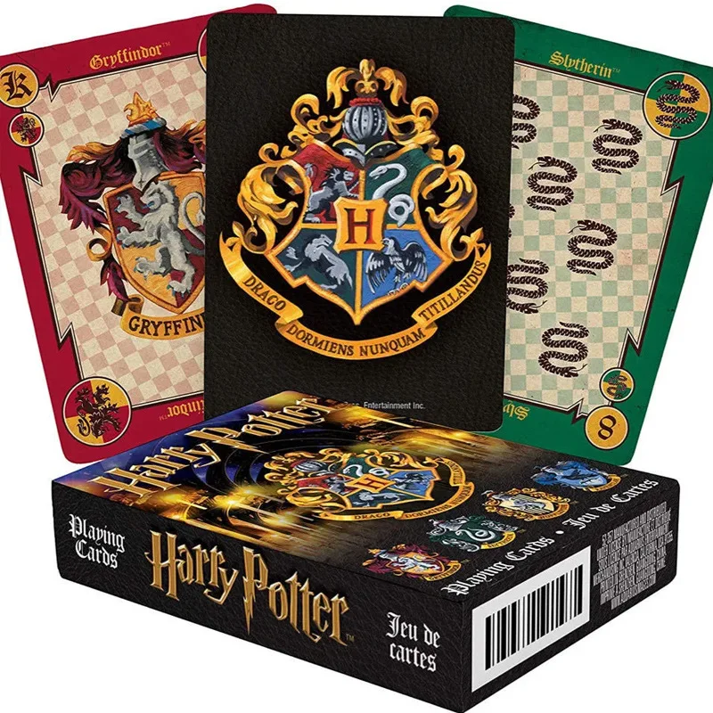 Harries Castle Poker Creative Board Game Potters Hogwarts Four Colleges Badges Entertainment Cards Around The Collection