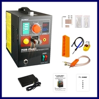 SUNKKO 709 Plus 4.3KW Precision Pulse Spot Welder With Soldering PenSpot Welding Machine For 18650 Battery Nickel Strip Welding