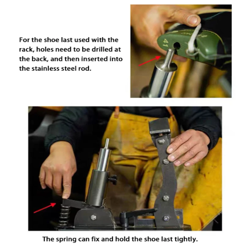 

Беспроводной регулируемый инструмент для обуви, левый и правый кронштейн, контроль высоты для ручного шитья, ремонт обуви, база не требуется