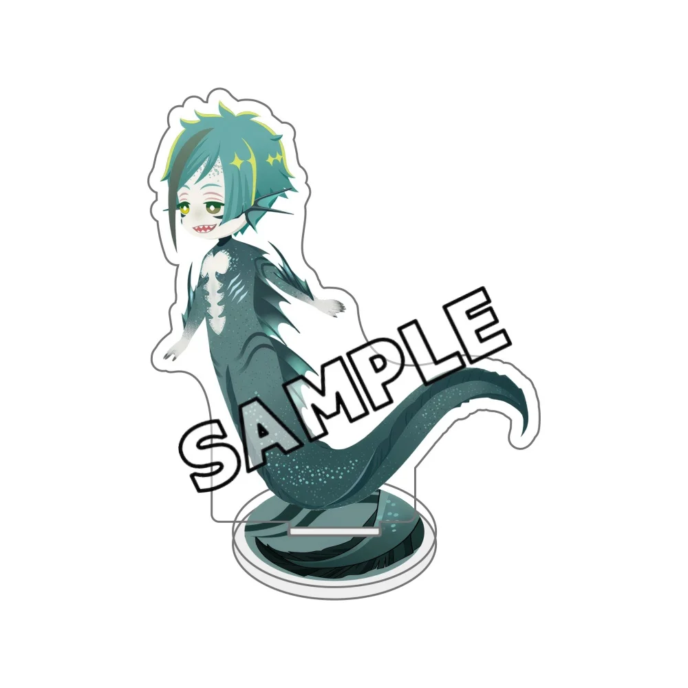 Anime Twisted Wonderland Riddle Rosehearts NEW  Keychain Acrylic Figure Q Version Keyring Collection Charm Accessories