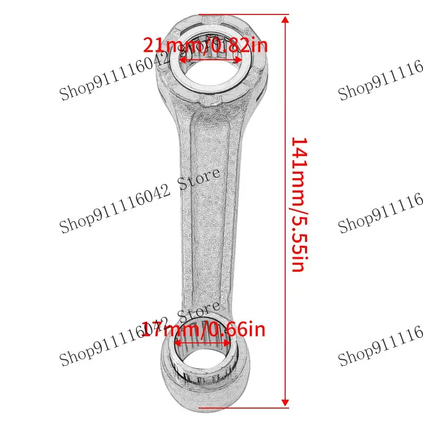 Crankshaft Connecting Rod Kit For Tohatsu M25C2 2002 M25C3 2002-2005 M30A4 2002 2003 OEM:345-00042-0 356-00043-0 336-00040-1