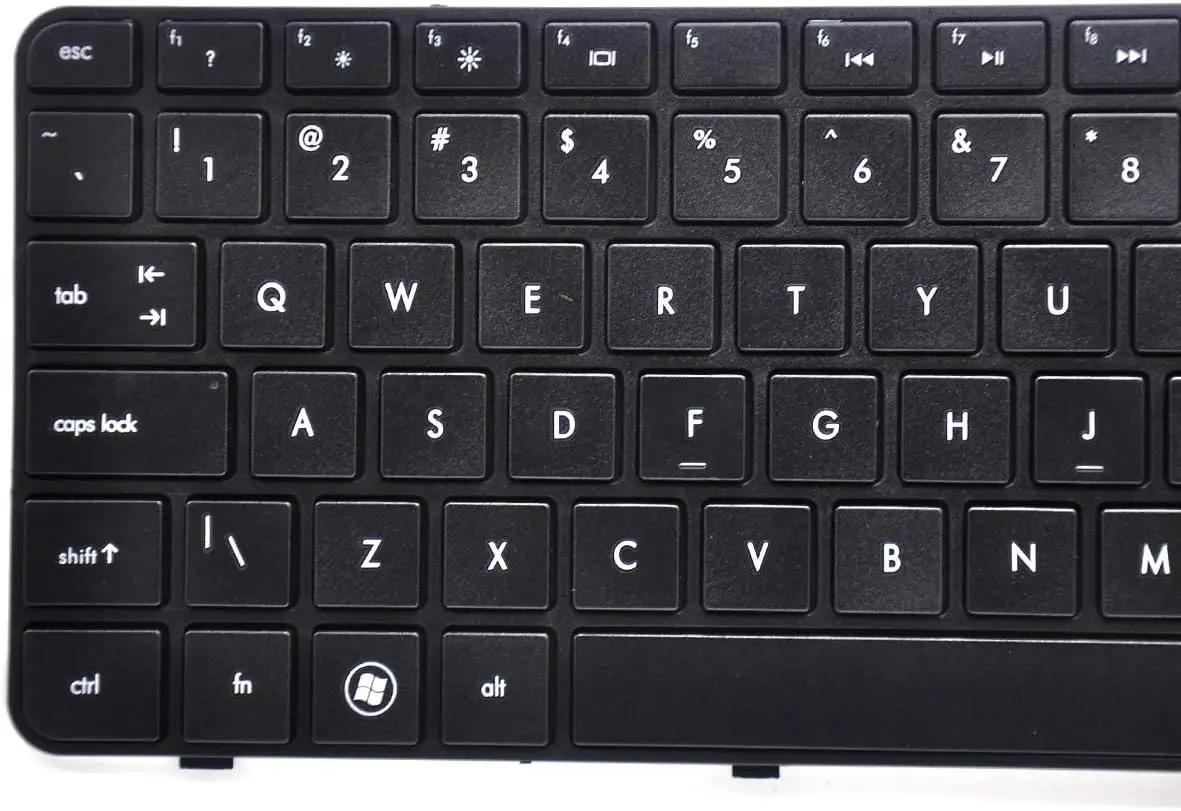 Substituição do teclado com moldura para HP Pavilion, G7-2000, G7-2100, G7-2200, G7-2300, G7Z-2000, G7Z-2100, G7Z-2200, Serise