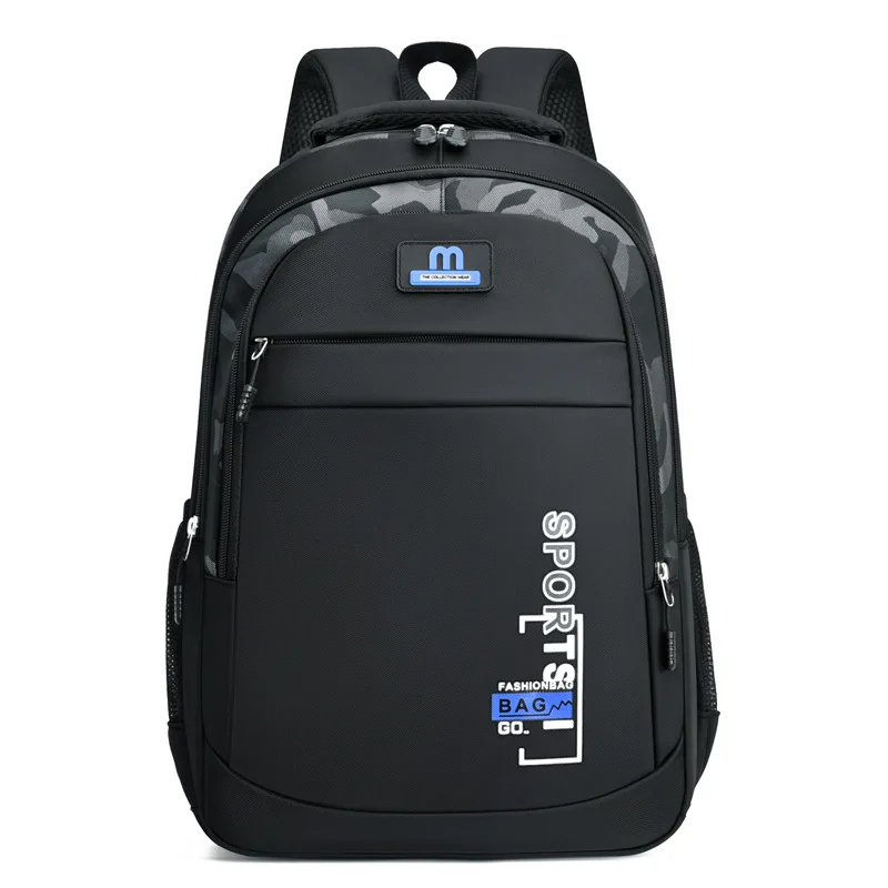 2026 Large Capacity Casual Travel Backpacks Men's Simple Laptop Business Backpack Middle school student school bags satchel sac