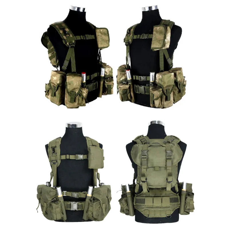 Russian Special Forces Smersh Tactical Gear Hunting Vest Adjustable Lightweight Hunting Set Outdoor Protective Equipment Cosplay