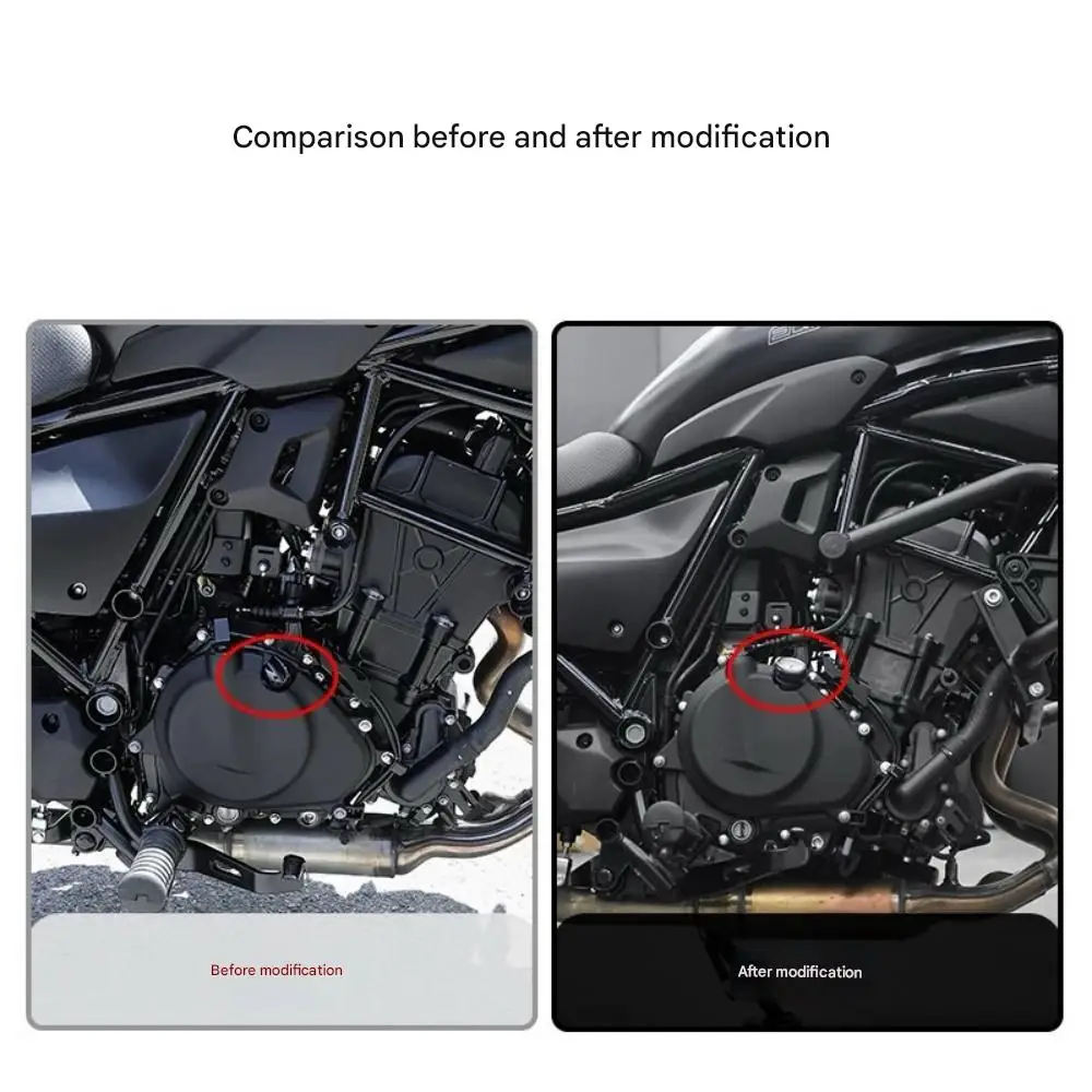 For Kawasaki Eliminator500 custom vintage oil temperature gauge engine oil temperature gauge oil dipstick