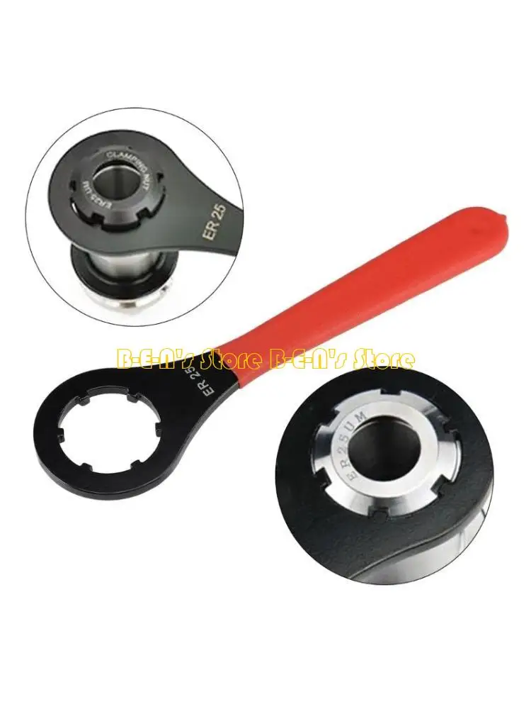 

Y1AD O Тип Цанговый ключ ER25 для гайки ER25, цанговый патрон, станок, фрезерный станок, цанговый ключ ER25, гаечный ключ для