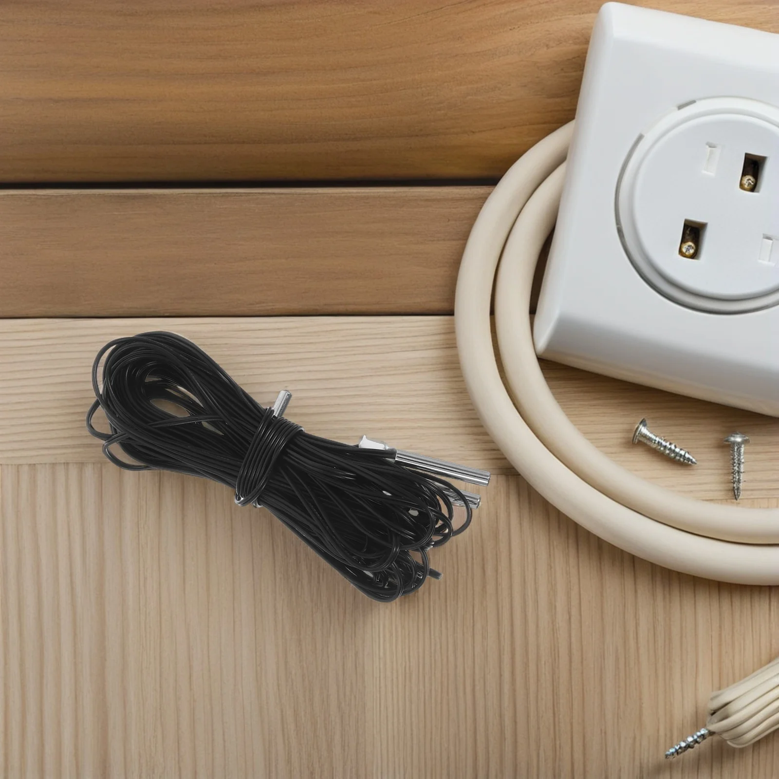 

5Pcs High Precision Refrigerator Temperature Sensor Probe Flexible Installation for Fridge Freezer Commercial Refrigeration