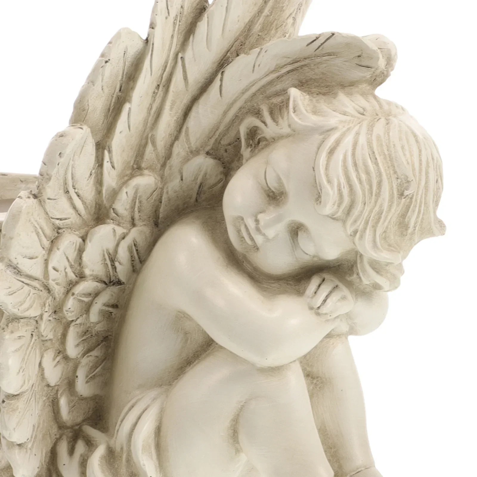Angel Pot Small Flower Planter Decorations for Pots Outdoor Decorative Angels Statue Little Flowerpot