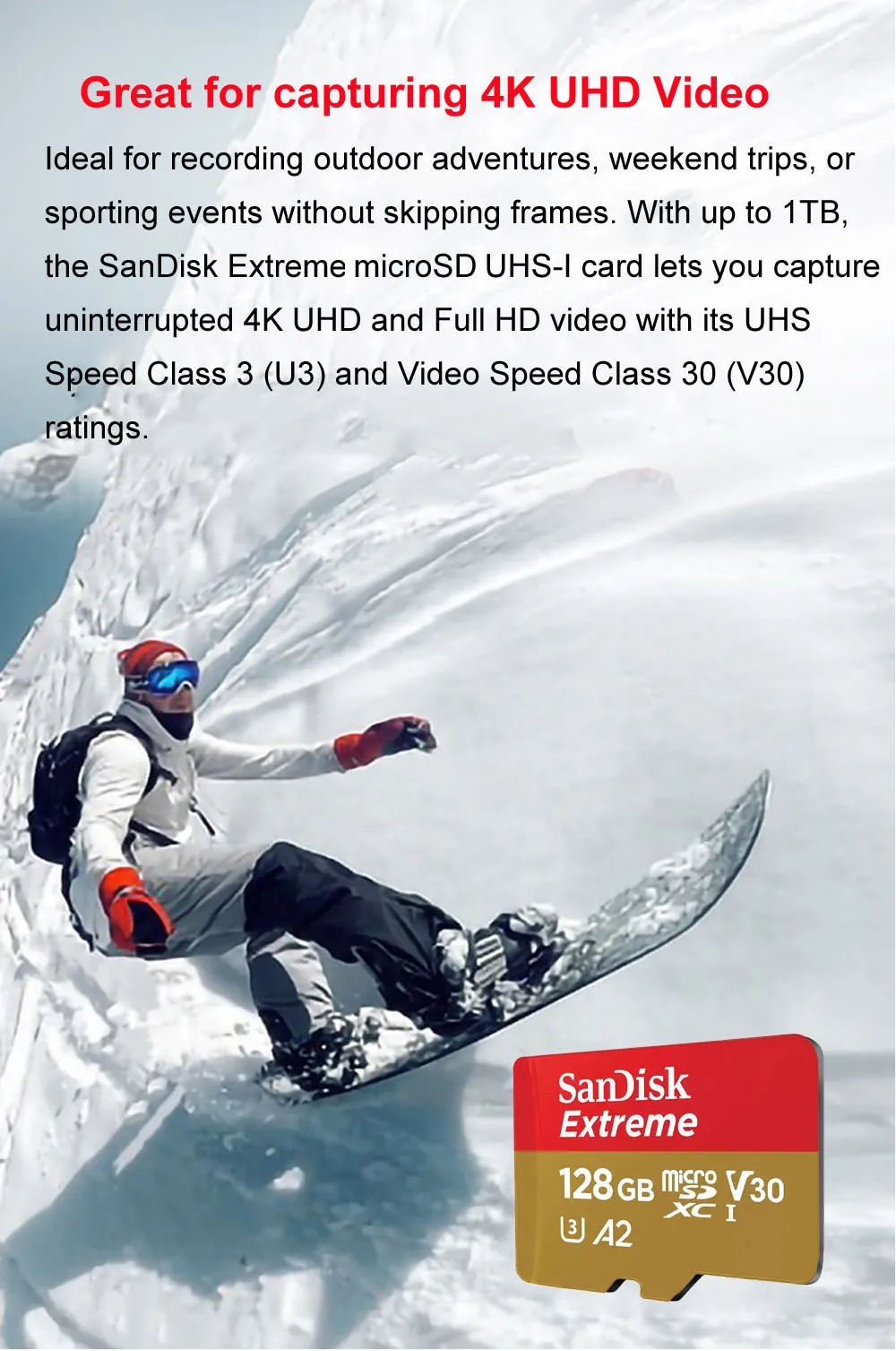 SanDisk High Endurance MicroSD 32GB 64GB 128GB 256GB Karte Überwachungskamera Speicherkarte High Endurance 4K Videokarte für DVR – Detail 2