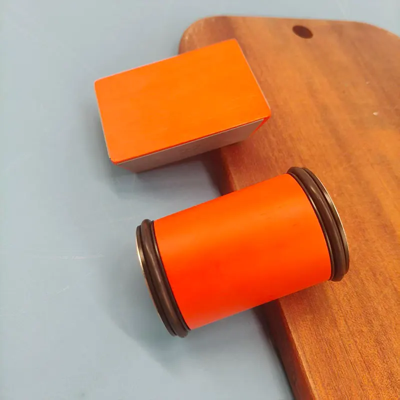 مبراة سكاكين دوارة مستطيلة بأربعة زوايا برتقالية، مجموعة مبراة سكاكين ذات عجلة دوارة، حجر شحذ متدحرج #5