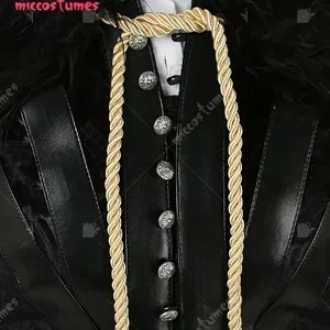 Mikro kostüme Frauen Anime Jagd Yennefer Cosplay Kostüm Jacke Hosen und Accessoires für Hexen Cosplay