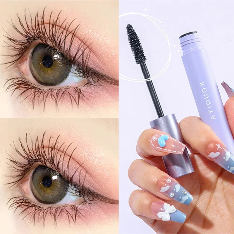 Waterproof Quick Drying Mascara Brown Black Lengthening Extra Volume Eyelash Extension Non-smudge Mascara Eyes Makeup Cosmetic