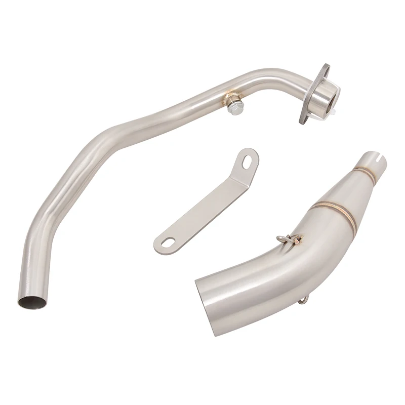 

Header Link Pipe For Honda CB150R 2017-2023 Front Tube With Bracket Motorcycle Exhaust Stainless Steel Connect Muffler Silencers