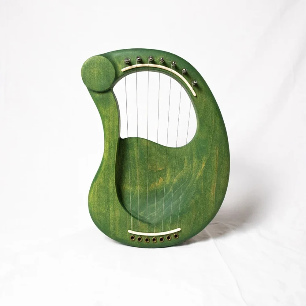 

Musical Instrument Easy to Play Beginner Lyre Harps in Different Colors Best Material Lyre Harps