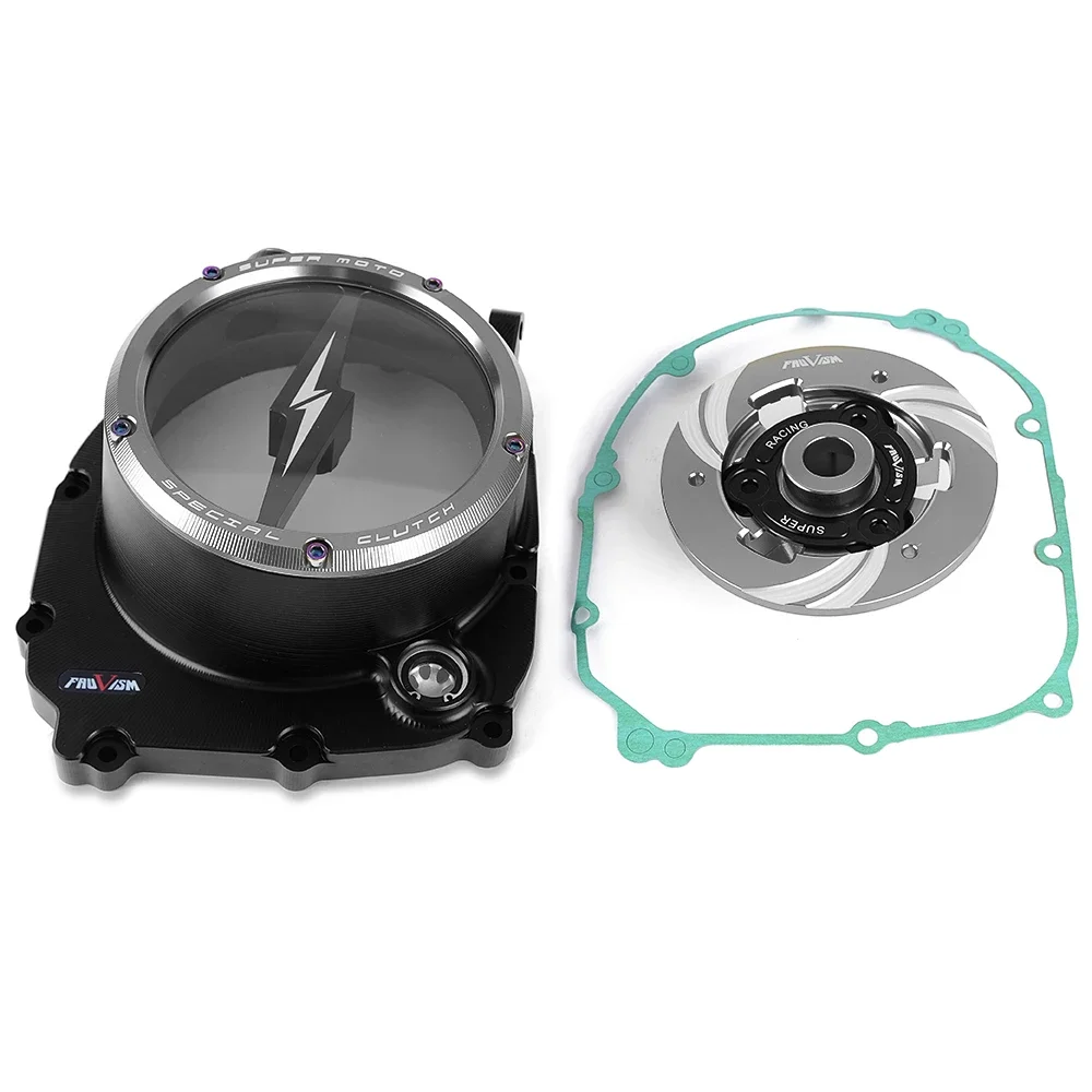 Clear Clutch Cover Spring Retainer Guard For Kawasaki Z900RS ZR900 Clear Clutch Cover Spring Retainer Guard For Kawasaki Z900RS ZR900