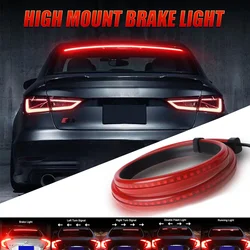 Led Car Rear Brake Light Strip High Mount Brake Stop Turn Signal Light Auto Running Warning Driving DRL Tail Lamp 90cm 100cm 12V