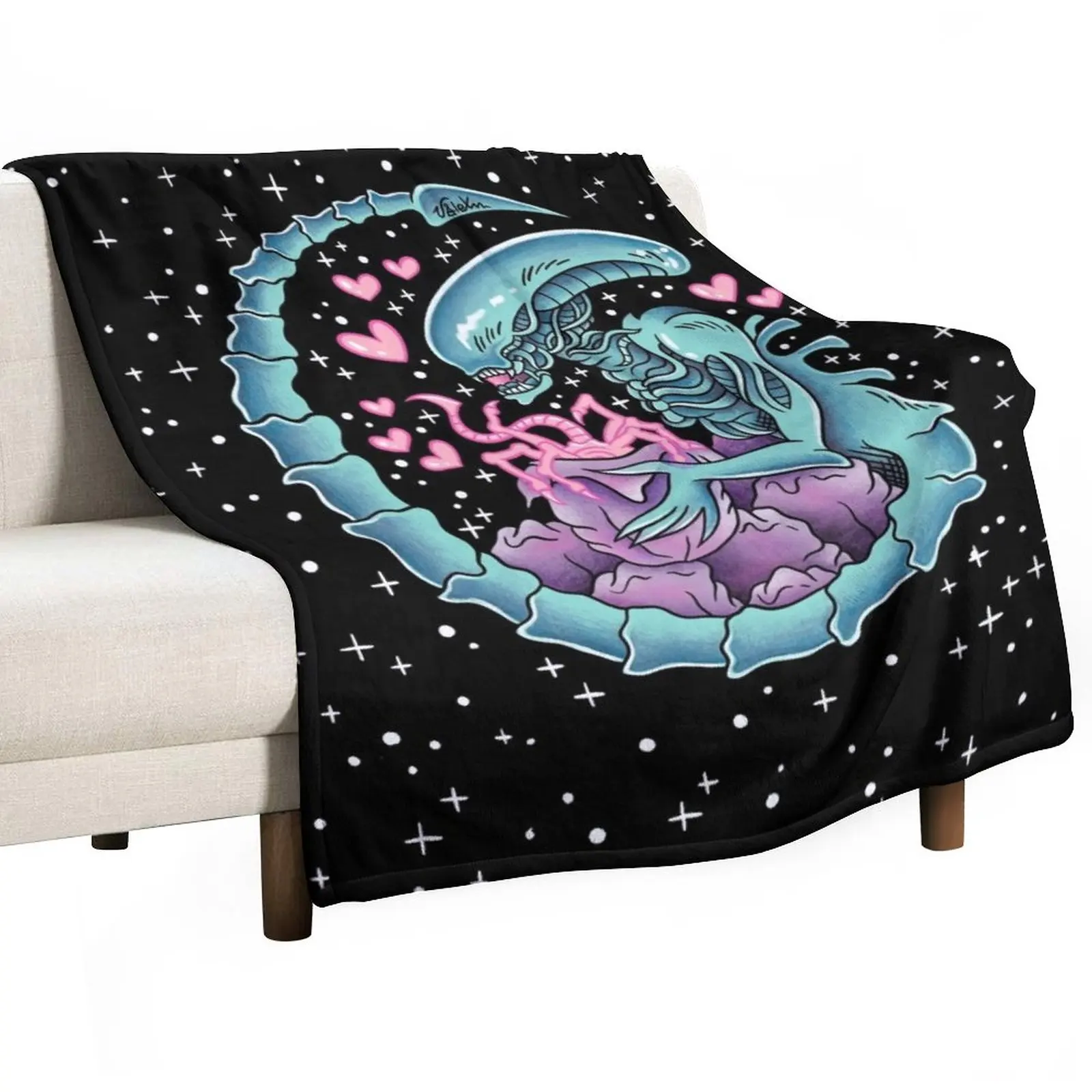 

Xenomorph Eggs Throw Blanket Vintage Blanket throw blanket for sofa Luxury Throw Blanket Blanket For Sofa