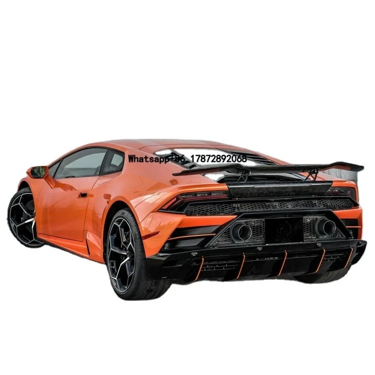 

Auto Parts V Style Spoiler Facelift V Style Spoiler for LP610 Carbon Fiber Rear Wing Car Exterior Tuning