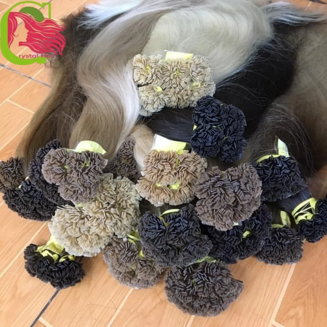 طرف مسطح 100% شعر بشري بدون لحمة شعر مستقيم الكيراتين تمديد تسليط الضوء على 613 شعر أشقر السائبة النسيج للتضفير غير المجهزة