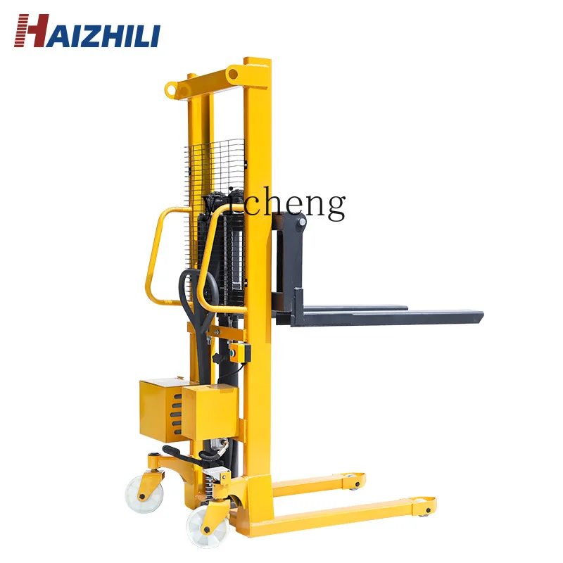 TQH semi-electric lift truck economic stacking pallet lift forklift