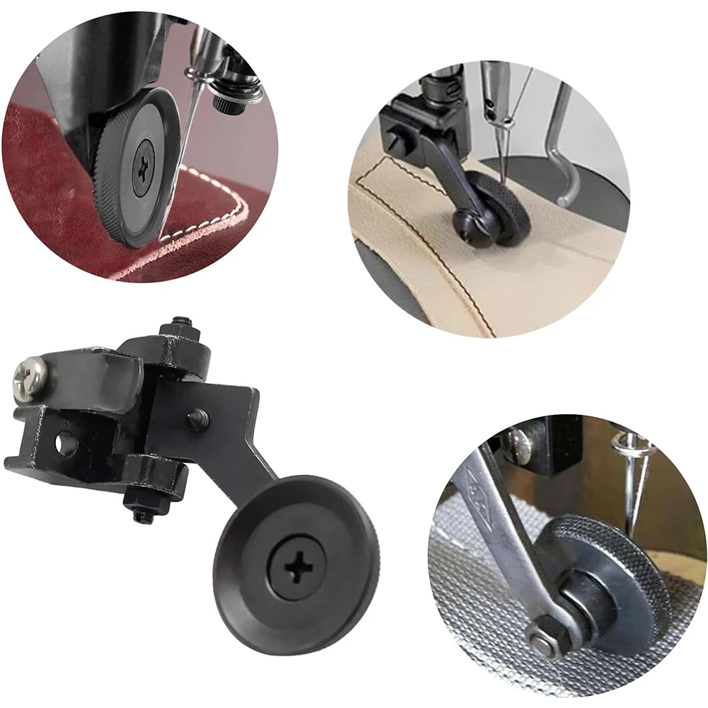 3 PCS/Set #12267+12438+12436 Roller Foot (Large) & Needle Plate & Single-Row Feeder For Singer JUKI Sewing Machine Accessories