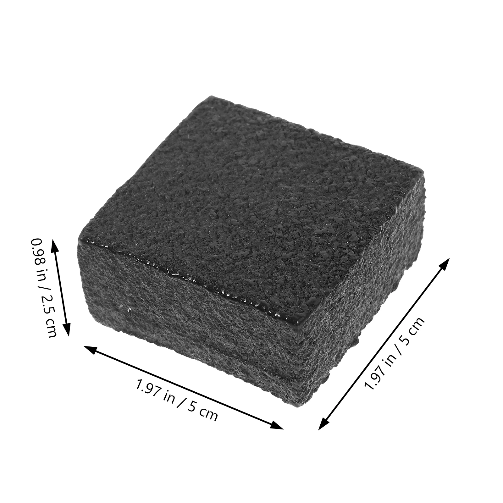 Gomma da cancellare per paletta con foro in gomma Gomma da cancellare portatile per rimuovere lo sporco Comodo giocattolo da esterno di forma quadrata