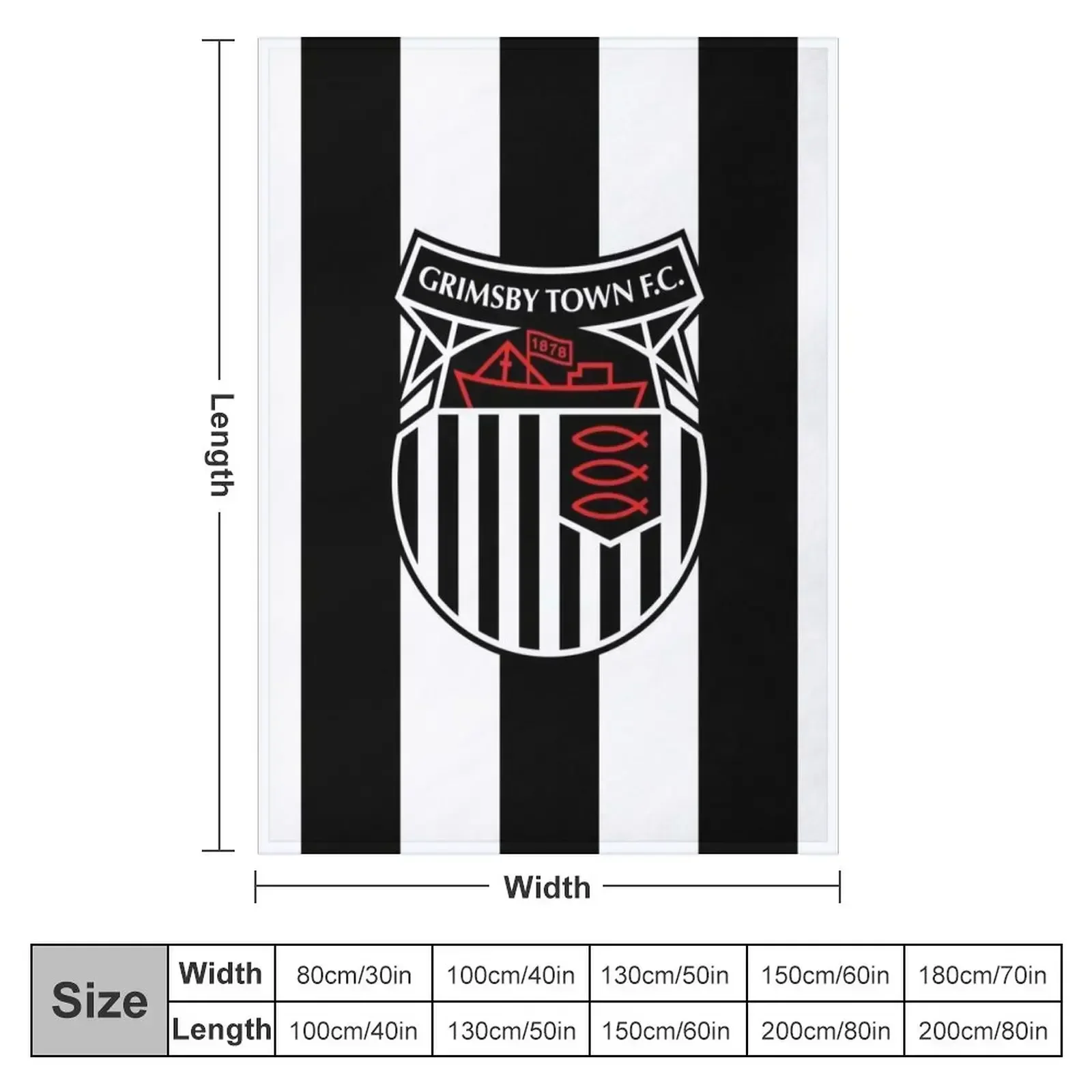 Grimsby Town FCiPhone Cases Throw Blanket Sleeping Bag Bed linens Baby Decorative Sofa Blankets