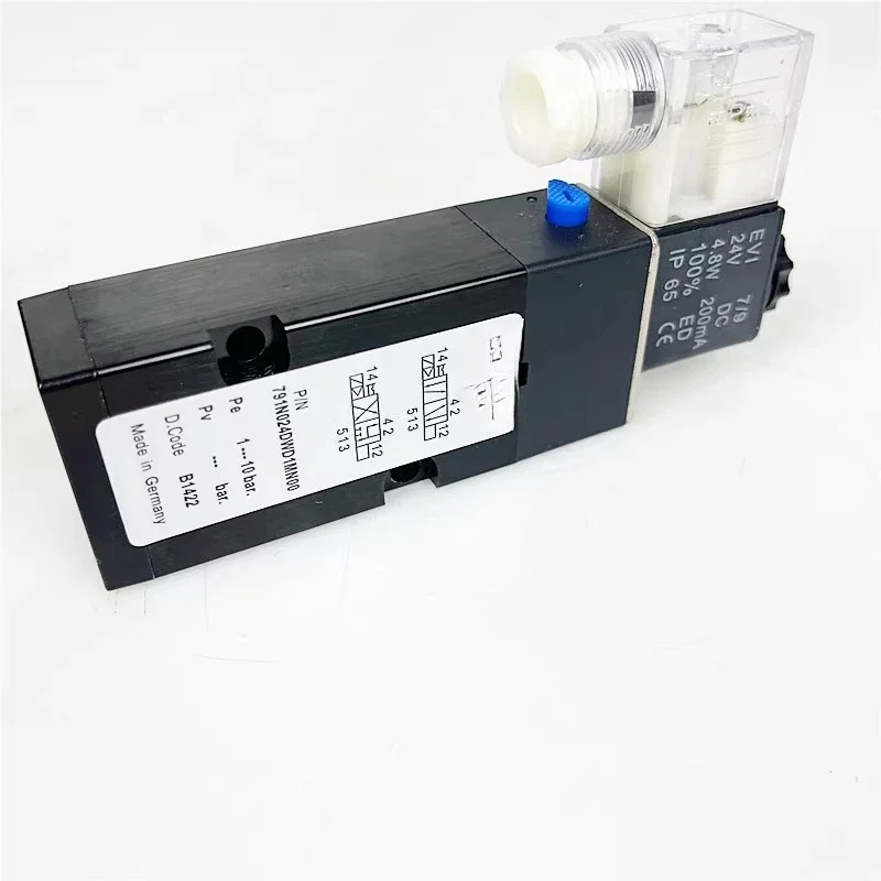 Limited Offer 791N024DWD1MN30 Solenoid Valve, Plate Type 2 Position 5 Way Pneumatic Directional Valve