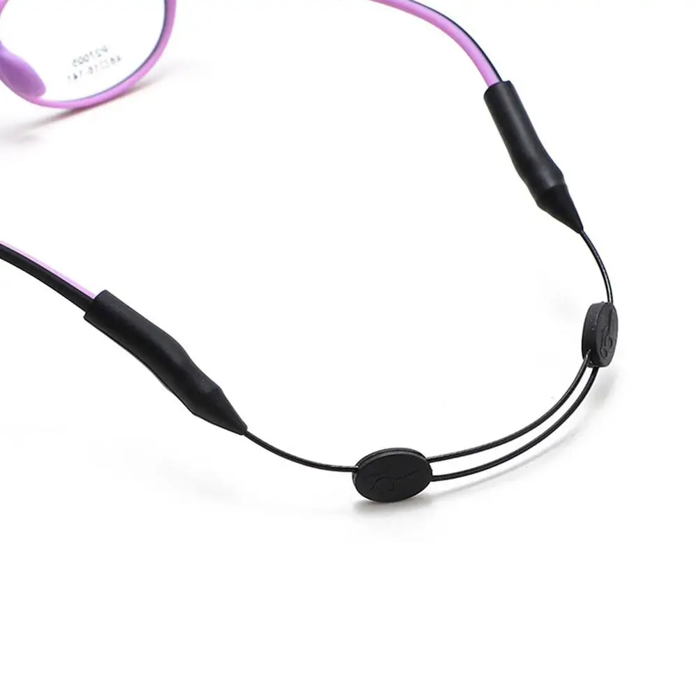 Adjustable Glasses Cord for Men Women Children Non-Slip Eyeglass Strap Portable Sunglasses Chain Sports Accessories P7J7