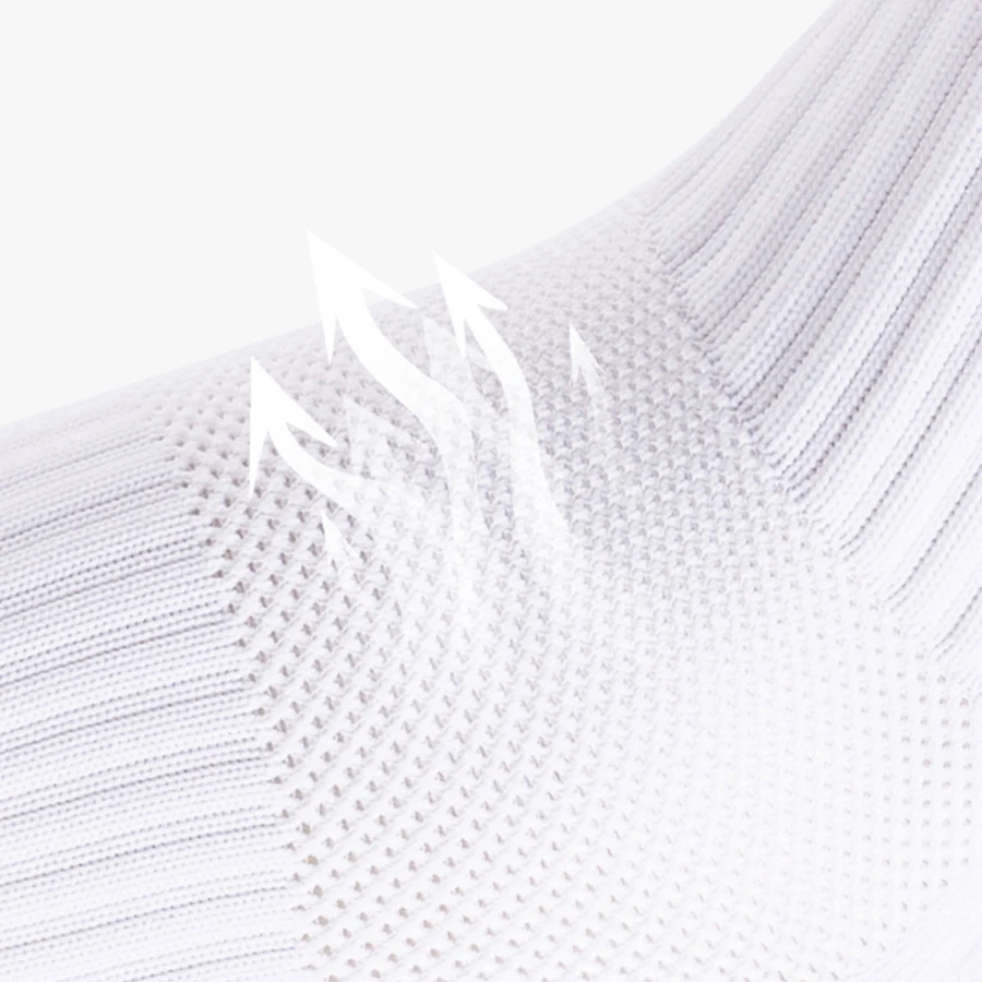 Sport Breathable Socks Non Slip Grip Towel Bottom For Basketball Tennis Running