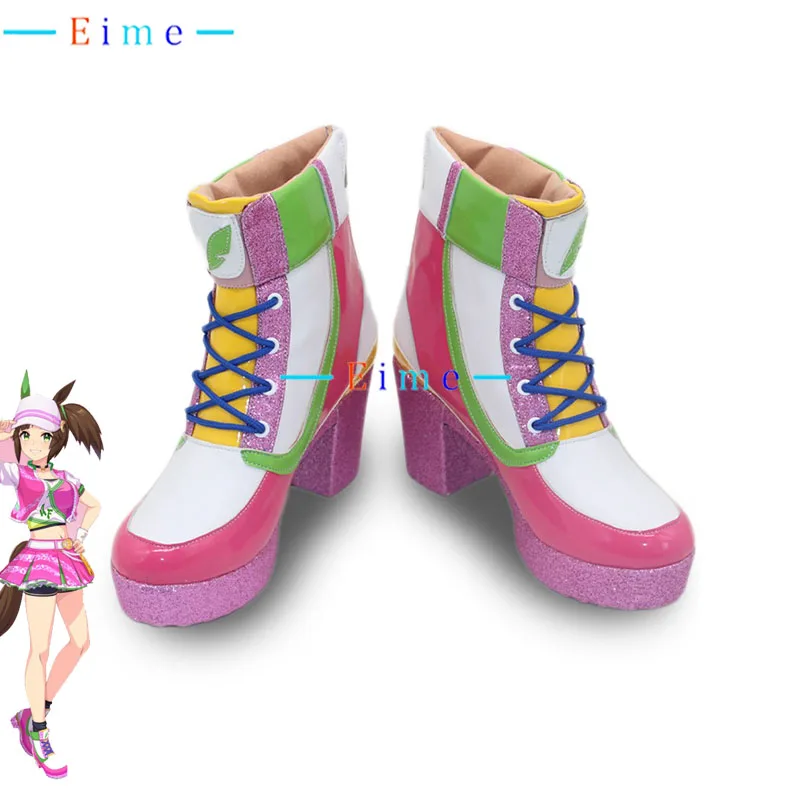 

Pretty Derby Ines Fujin Cosplay Shoes PU Leather Shoes Halloween Boots Anime Accessories Cosplay Props Custom Made