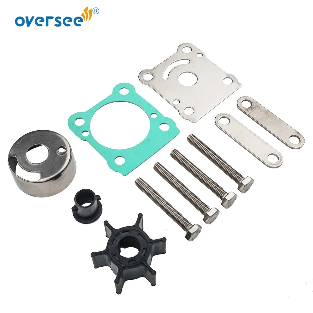 6G1-W0078-A1 Water Pump Impeller Repair Kit for Yamaha Outboards 6HP 8 HP 6G1-W0078-00 6G1-W0078-01 6N0-W0078-A0