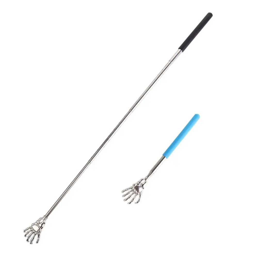 Мужской счастливый мужской телескопический скребок для зуда, выдвижной скребок для спины, скребок для спины, телескопический скребок для спины, массажный коготь