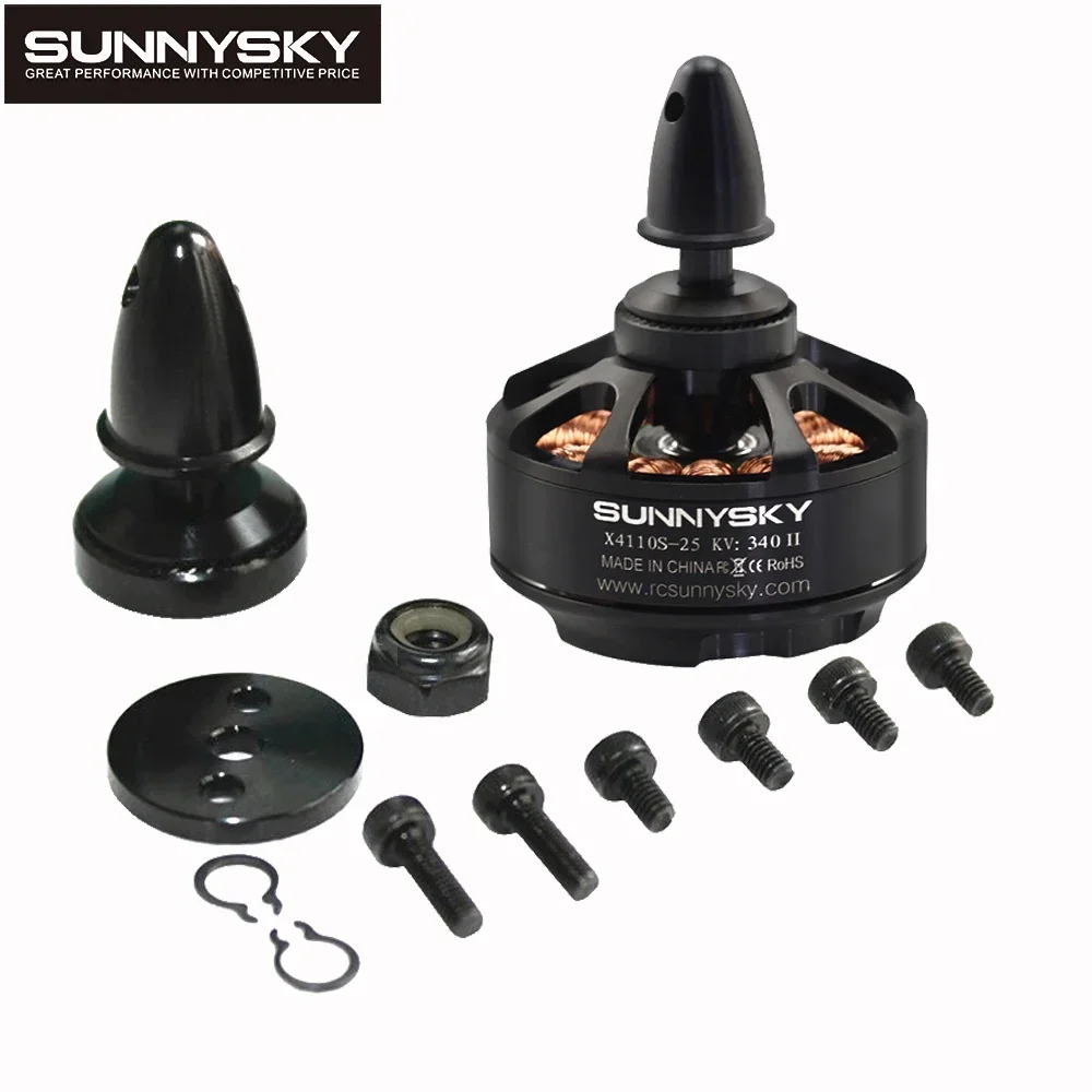 UniFlySkyCityFPV 4PCS Sunnysky X4110S 340KV 400KV 460KV 580KV 680KV 4S-6S Brushless Motor Multicopter Quadcopter Aerobatic 3D Ai