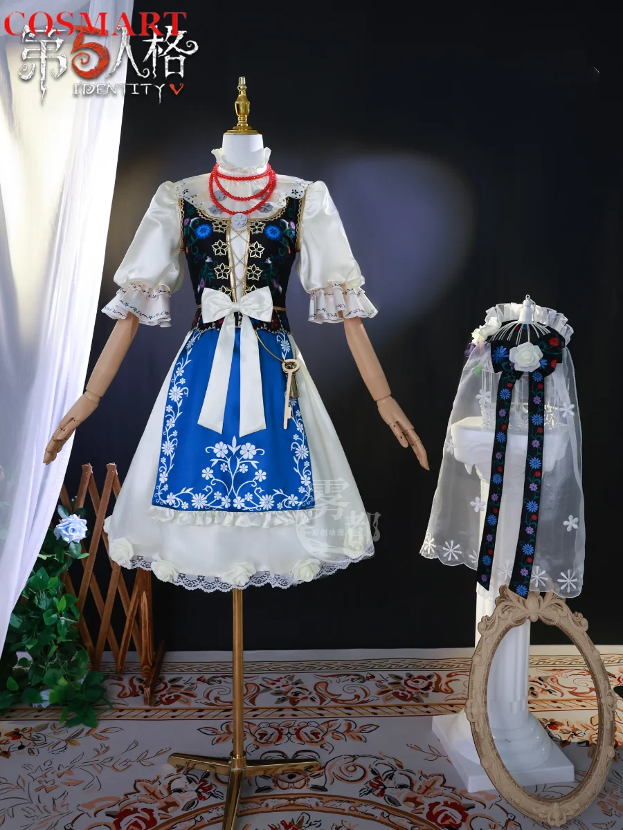 COSMART Identity V Vera Nair Perfumer Dress Cosplay Costume Cos Game Anime Party Uniform Hallowen Play Role Clothes