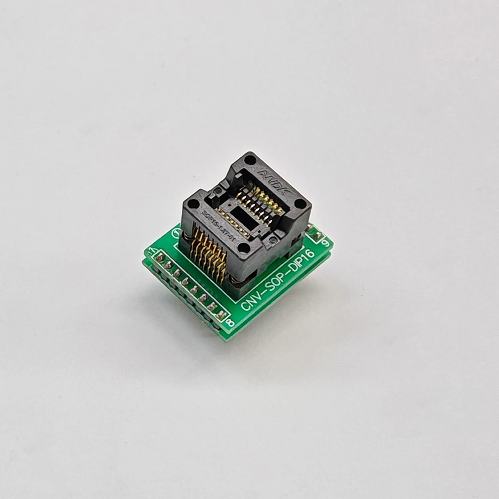 IC test socket, SOP16 to DIP16, SO8 SO14 SOIC16 adapter, burning socket, conversion socket J