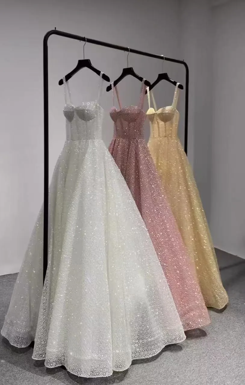 فستان حفلة وردي متدرج بدون أكتاف فساتين نسائية قصيرة بأكمام على شكل حرف a ثنيات فستان خطوبة صغير جميل