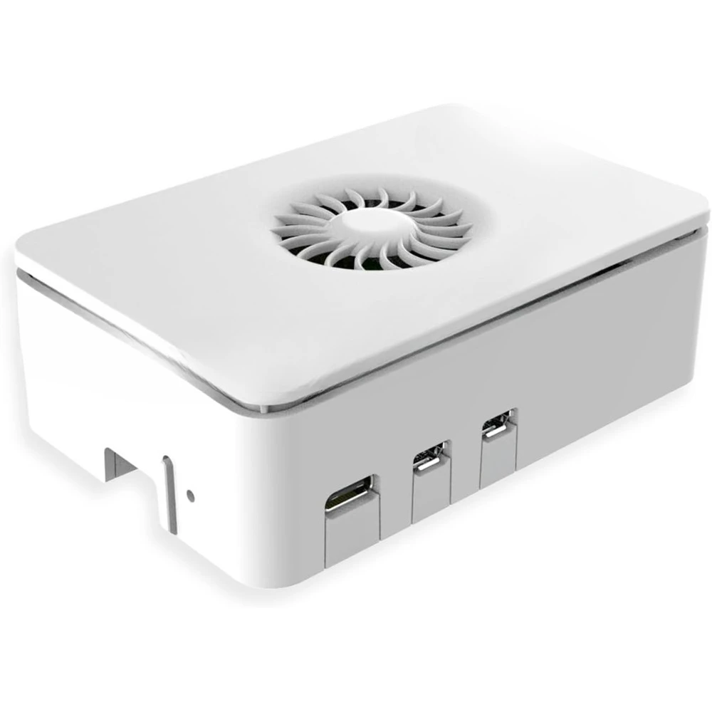 JHZ for Upgraded version Raspberry Pi 5 Starter Kit MAX - Turbine White (256 GB Edition) (8GB RAM),Hot-Sell!